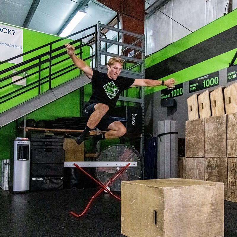 Zach Grafton coach at CrossFit off the Grid