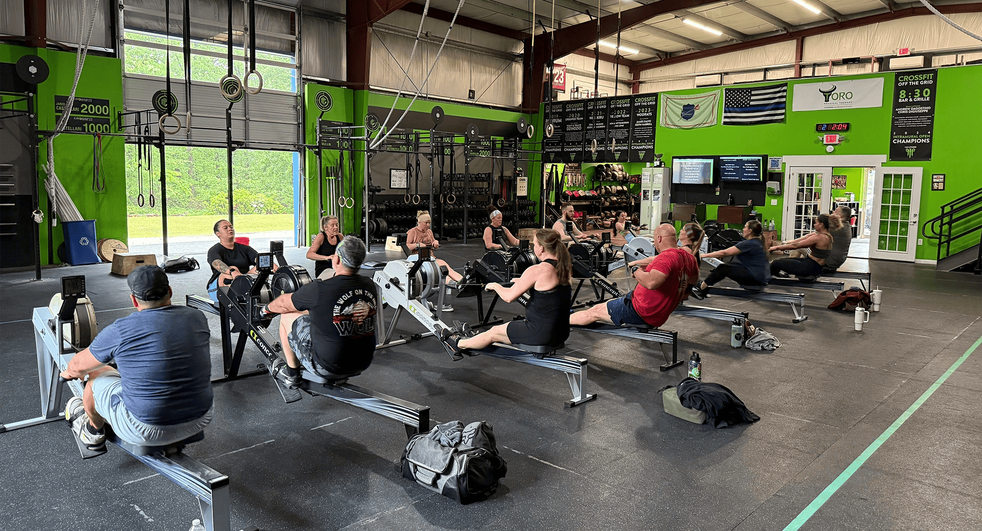 hyrox program at CrossFit Off the Grid