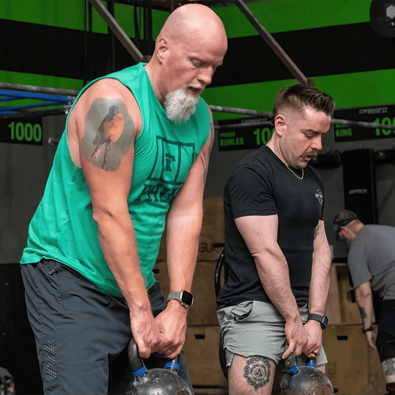 personal training core at CrossFit Off the Grid